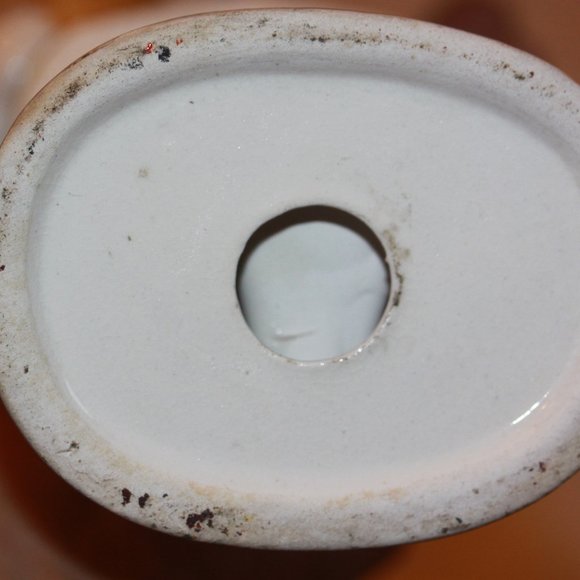 Vintage LARGE Hummel Like Figurine Girl Basket of Fruit - Picture 4 of 4